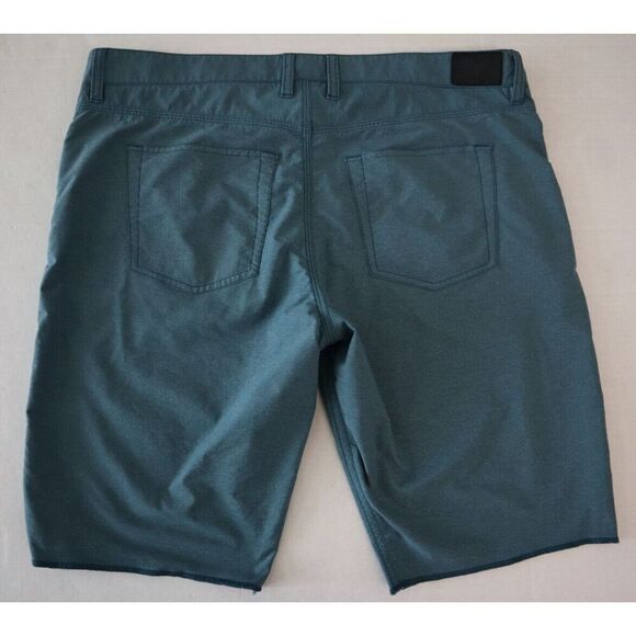 Nike SB 596358-359 Men's Sz 36 Teal Fremont Dri-FIT Stretch 5 Pocket Shorts - Picture 2 of 10